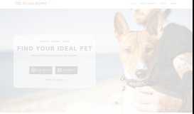 
							         Find your ideal Pet Match! Adopt the RIGHT dog or cat today on ...								  
							    