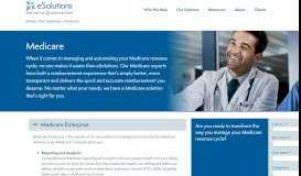 
							         Find Your Medicare Billing and Analytics Solution | eSolutions								  
							    