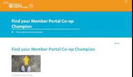
							         Find your Member Portal Co-op Champion : Common Equity Housing ...								  
							    