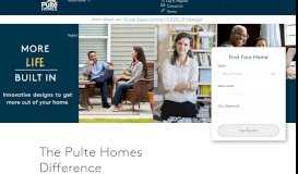 
							         Find Your New Home With Pulte | New Home Builders | Pulte								  
							    