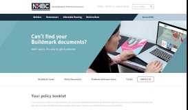 
							         Find your policy document | NHBC								  
							    