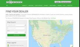 
							         Find Your SENNEBOGEN Dealer Here - Sennebogen LLC								  
							    