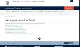 
							         Find your UBC admission decision on the Student Service Centre ...								  
							    