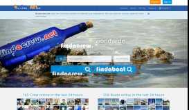 
							         findacrew.net // The World's largest international online Boat & Crew ...								  
							    