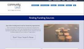
							         Finding Funding Sources - Community Lincs								  
							    