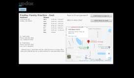
							         Findlay Family Practice - East - Index								  
							    