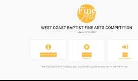 
							         Fine Arts Competition | Lancaster Baptist School								  
							    