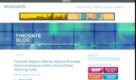 
							         Finovate Debuts: eMoney Advisor Provides Financial Advisors with a ...								  
							    