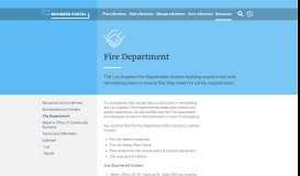 
							         Fire Department | Business Portal								  
							    