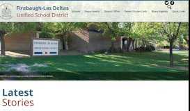 
							         Firebaugh-Las Deltas Unified School District								  
							    
