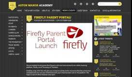 
							         Firefly Parent Portal! | Aston Manor Academy								  
							    