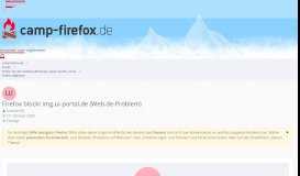 
							         Firefox blockt img.ui-portal.de (Web.de-Problem) - Camp Firefox								  
							    
