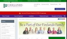 
							         Firelands Employee Benefits - Firelands Regional Medical Center								  
							    