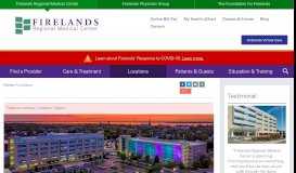 
							         Firelands Physician Group Women's Clinic - Obstetrics & Gynecology								  
							    