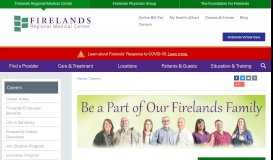 
							         Firelands Regional Medical Center Jobs								  
							    