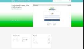 
							         firesky.prodman.ca - Log In - Production Manager - ... - Fire ...								  
							    