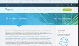 
							         Firewall Management | AlgoSec								  
							    