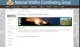 
							         Firewise Resources | NWCG								  
							    