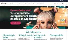 
							         Firmendaten & Wirtschaftsinformationen - Bisnode.de								  
							    