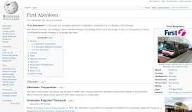 
							         First Aberdeen - Wikipedia								  
							    