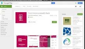 
							         First Commonwealth Bank - Apps on Google Play								  
							    