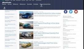 
							         First Drive - Auto Trader UK								  
							    