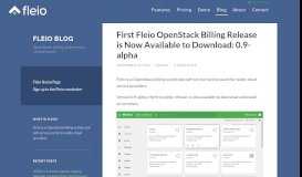 
							         First Fleio OpenStack Billing Release is Now Available to Download ...								  
							    