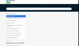 
							         First login – HelloID - Help Center								  
							    