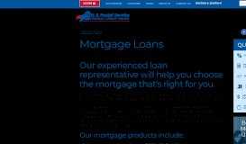
							         First Mortgages - USPS Federal Credit Union								  
							    