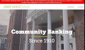 
							         First State Bank of Middlebury | Locally Owned and Independent ...								  
							    