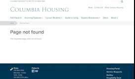 
							         First-Year Students - Columbia Housing - Columbia University								  
							    