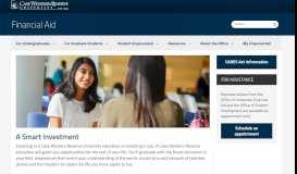 
							         First-Year Students | Financial Aid | Case Western Reserve University								  
							    