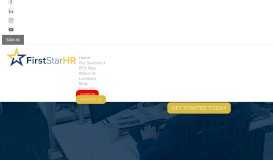 
							         FirstStarHR | Helping Businesses Finish First | Home Page - FirstStarHR								  
							    