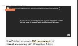 
							         Fishburners saves 32 hrs/month of accounting with Chargebee								  
							    