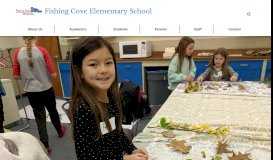 
							         Fishing Cove Elementary School - North Kingstown School Department								  
							    