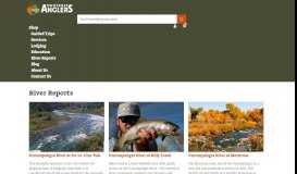 
							         Fishing Report - Montrose Anglers								  
							    
