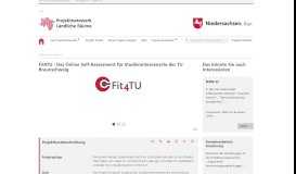 
							         Fit4TU - Das Online Self-Assessment für Studieninteressierte der TU ...								  
							    