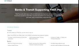 
							         Fitbit Pay Bank & Transit List								  
							    