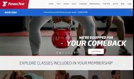 
							         Fitness First Australia | Gyms and Health Clubs								  
							    