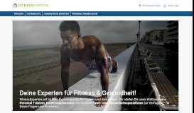 
							         FitnessExperten.net - Deine Experten für Fitness und Gesundheit!								  
							    