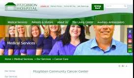 
							         Fitzgibbon Community Cancer Center | Fitzgibbon Hospital								  
							    
