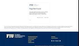 
							         FIU Login - Florida International University								  
							    
