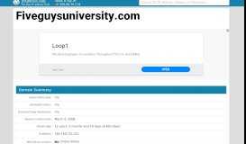 
							         Fiveguysuniversity : Login - The most elegant online learning ...								  
							    