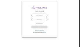 
							         Fivestars | Dashboard | Login								  
							    