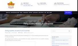 
							         Fixing auskey access to ATO portal – King Computer Solutions – IT ...								  
							    