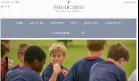 
							         Fixtures and Results | Sherborne Preparatory School								  
							    