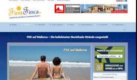 
							         FKK auf Mallorca - Die beliebtesten Nacktbade-Strände vorgestellt								  
							    