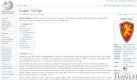 
							         Flagler College - Wikipedia								  
							    