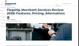 
							         Flagship Merchant Services Review 2019: Features, Pricing, Alternatives								  
							    
