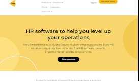 
							         Flare HR: Onboarding, HRIS & Benefits Software								  
							    